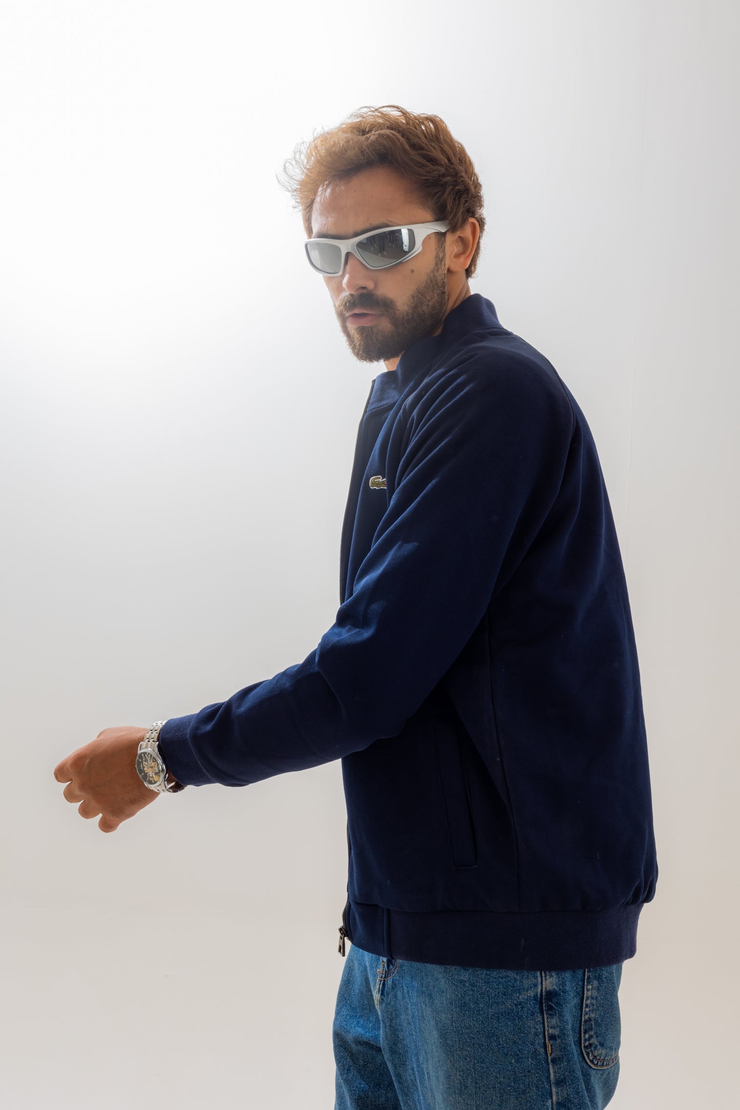 Navy LACOST Jacket