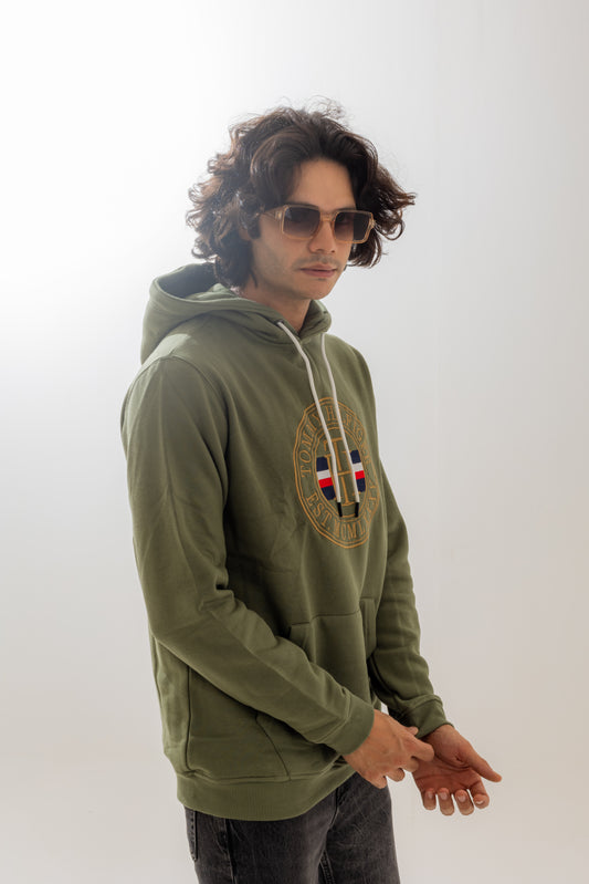 Hollister Olive Hoodie