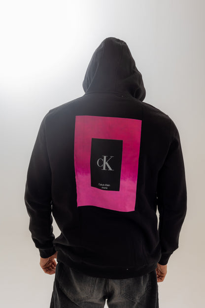 Calvin Klein Black Hooded Sweatshirt