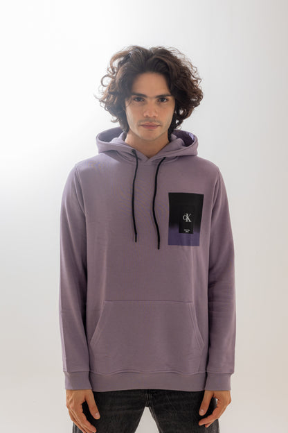 Calvin Klein Purple Hooded Sweatshirt