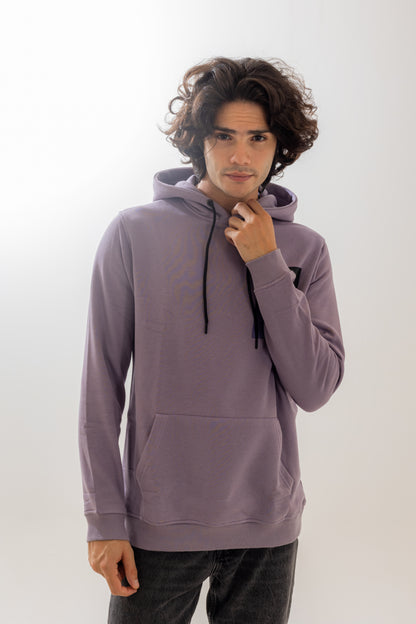 Calvin Klein Purple Hooded Sweatshirt