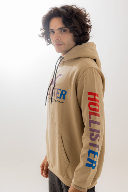 Hollister Beige Hoodie