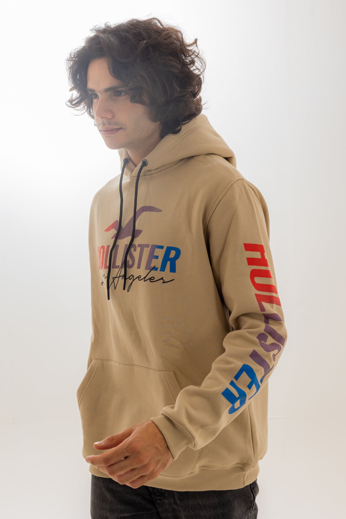 Hollister Beige Hoodie