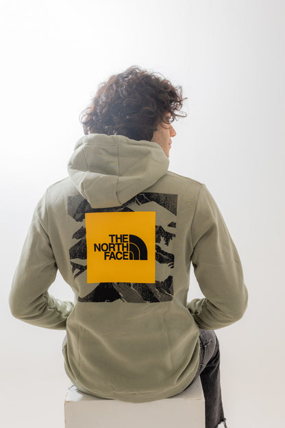 North Face Olive Hoodie