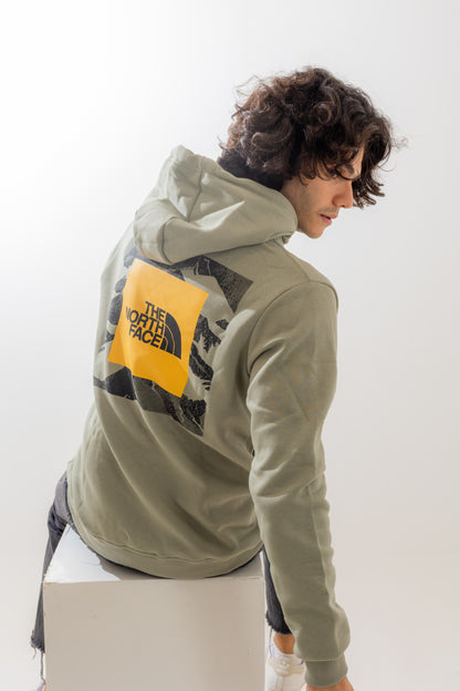 North Face Olive Hoodie