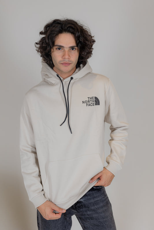 The North Face Beige Hooded Sweatshirt