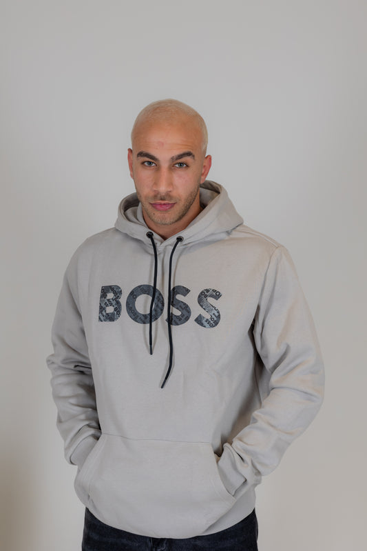 Boss Beige Hoodie