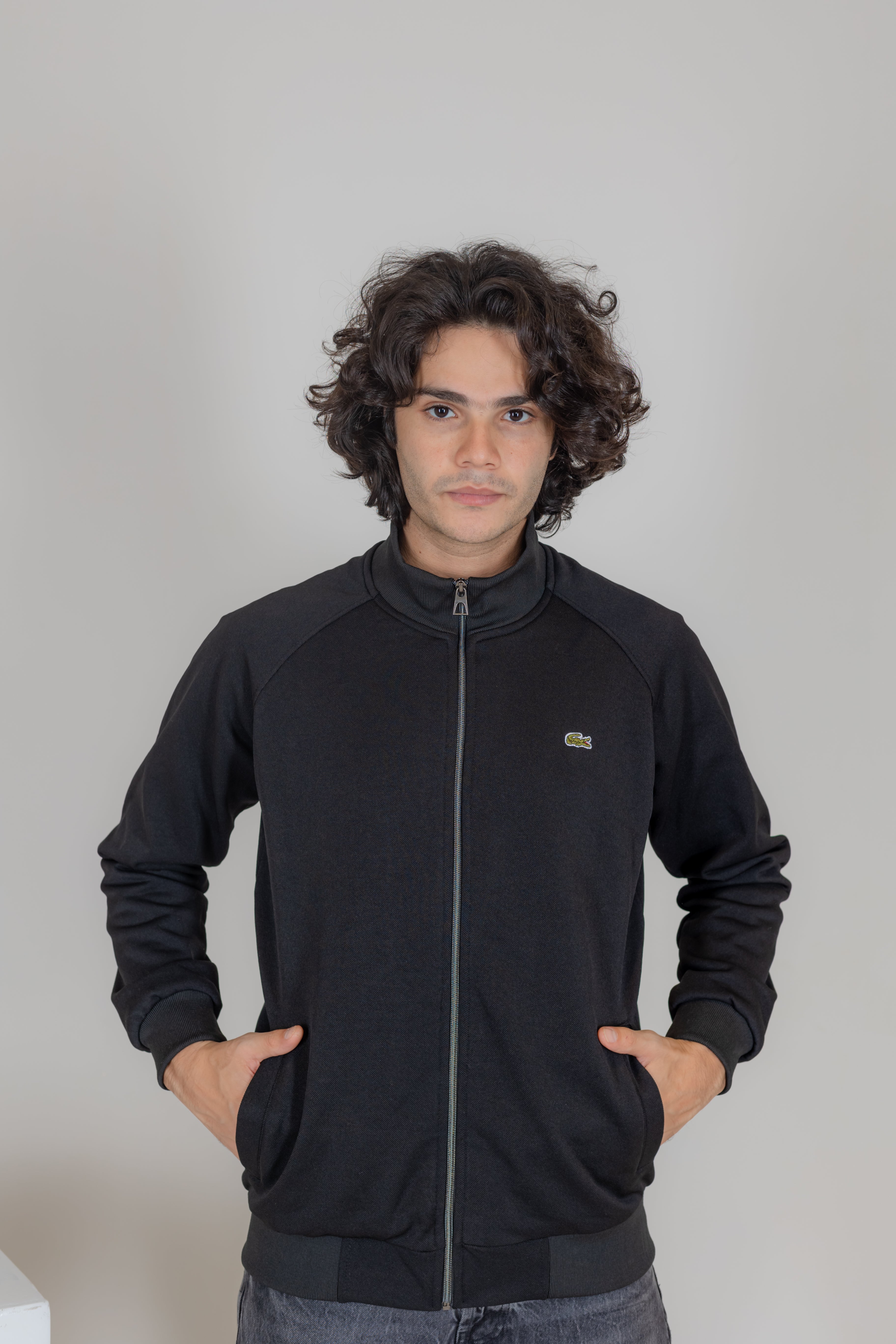 Black LACOSTE Jacket