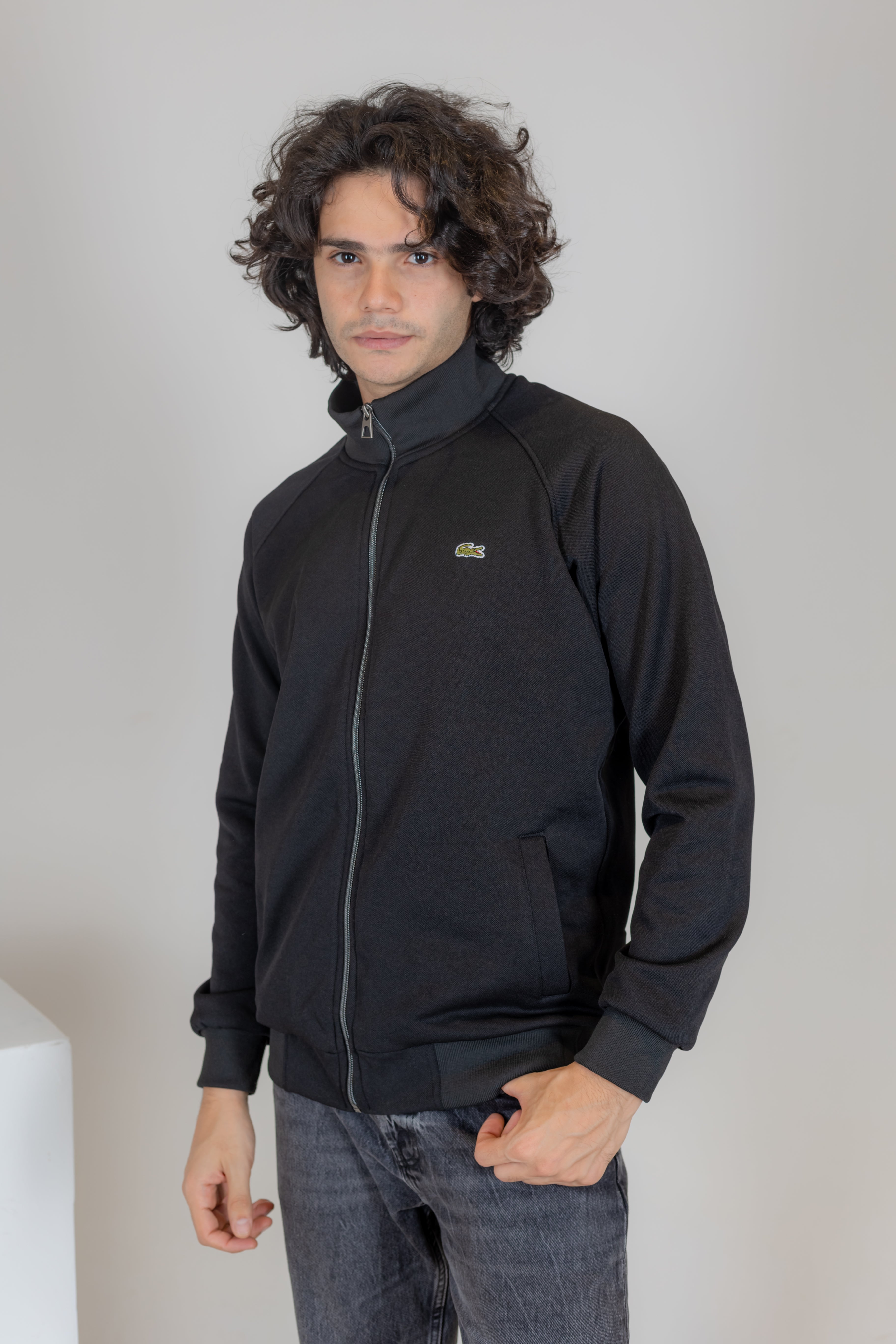 Black LACOSTE Jacket