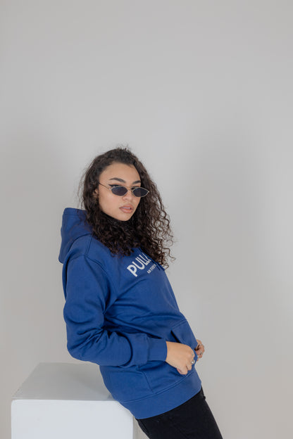 Pull & Bear Blue Hoodie