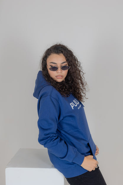 Pull & Bear Blue Hoodie