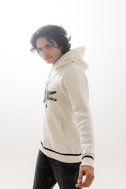 Lacoste Black&White Hoodie