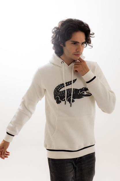 Lacoste Black&White Hoodie