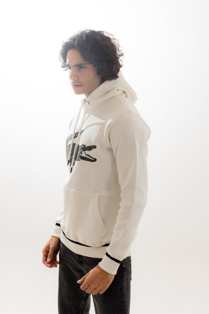 Lacoste Black&White Hoodie