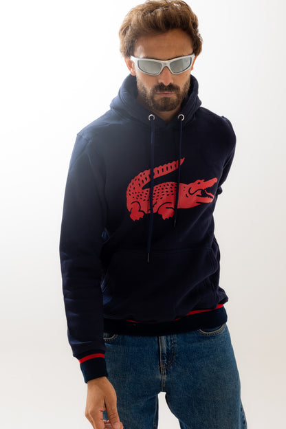 Lacoste Black&Red Hoodie